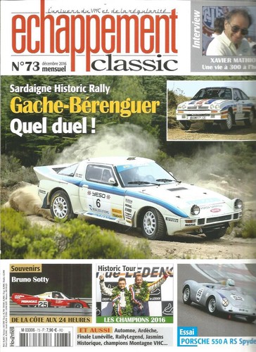Echappement classic 73 - echappement, n°73