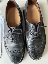 JM WESTON BLACK TRIPLE SOLE  Size 9