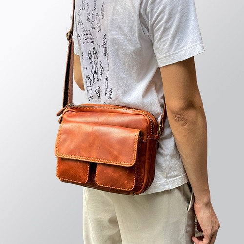 Sac homme cuir - cuir, véritable