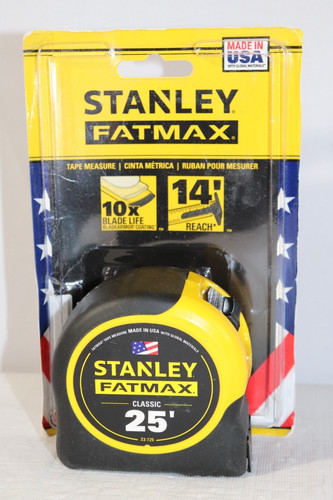 Stanley fatmax 25ft tape - stanley,