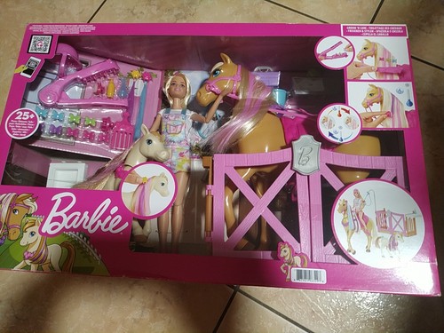 Toilettage des chevaux barbie - des,