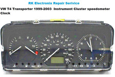 VW T4 Transporter 1999-2003  Instrument Cluster speedometer Clock REPAIR SERVICE