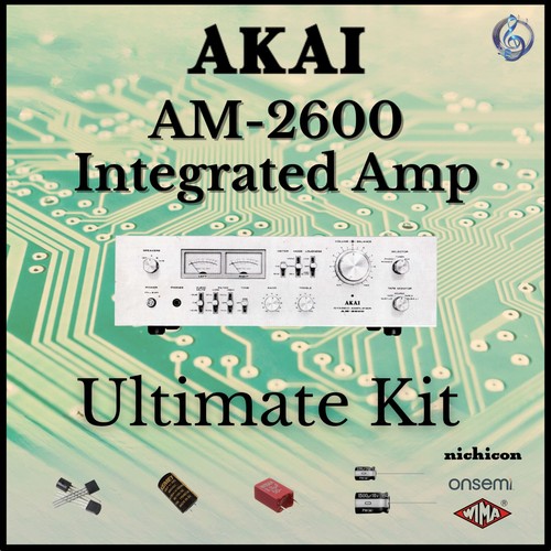 Akai 2600 integrated amp - akai,