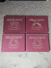 x4 J. Boudriot Armes a Feu Françaises Modeles Réglementaires 1717 1836 1833 1918