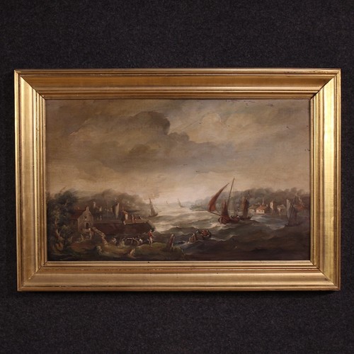 Tableau flamand peinture - , à
