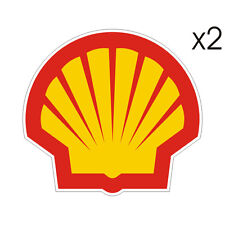 Stickers plastifiés SHELL - Ducati - 9,5cm x 9cm