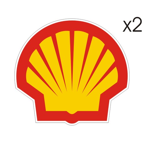 Stickers plastifiés shell - stickers,