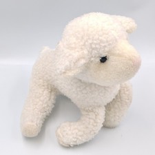 Ancienne peluche mouton blanc