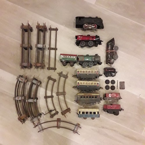 Lot trains rails - lot, anciens