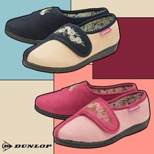 DUNLOP Femme Floral Pantoufles