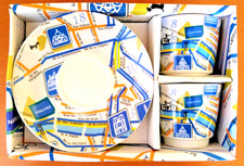 2 tasses & soucoupes en