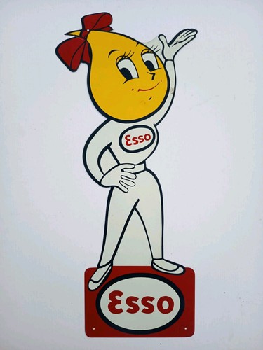 Ancienne pin esso no - up,