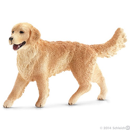 Figurine jouet chien golden - figurine,