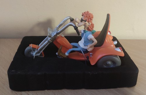 Figurine moto résine - figurine, joe
