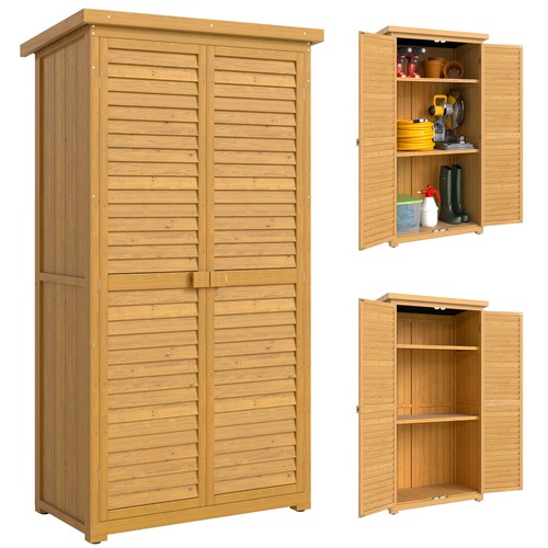 Outsunny armoire jardin en - outsunny,