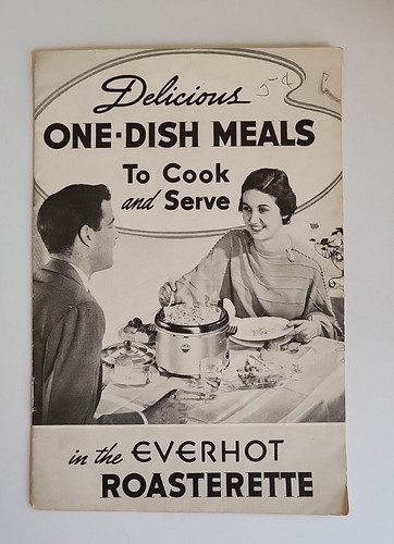 Vtg recipe guide one dish - guide,