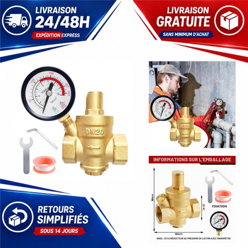 Réducteur pression eau - de, d'eau