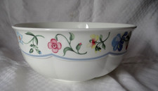 VILLEROY & BOCH , grand  saladier vintage Mariposa , diamétre 25,5 cm ,état neuf