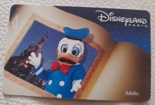 Lanière Disneyland Paris Pass Entrée Tessera 2001 Adolescente