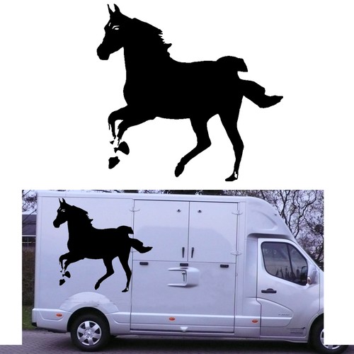 Cheval poney autocollant en - cheval,