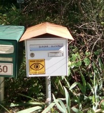 TOIT de boite aux lettres