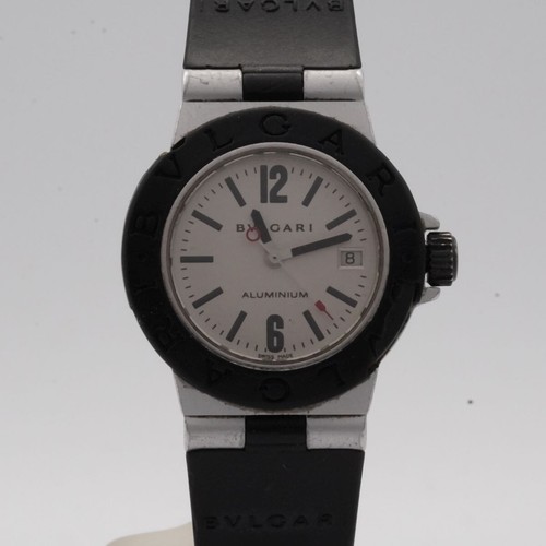 Bulgari aluminium quartz femme - bulgari,