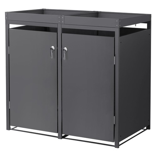 Abri pour poubelles 240l en - pour,