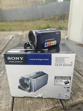 Sony Handycam DCR-SX34E Ottica Carl Zeiss Vario Tessar Videorecorder 4GB 60X
