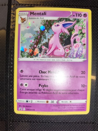 Carte pokémon holo mentali - holo,