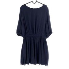 Gant Robe À Col Rond Évasée