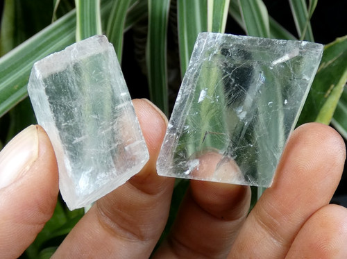 Lot calcite optique spath - 2,