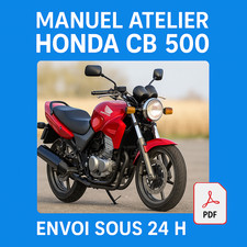 Manuel Atelier Honda CB 500