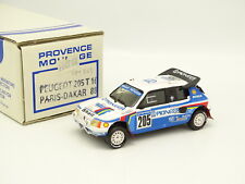 Provence molding kit mounted 1/43 - Peugeot 205 T16 Paris Dakar 1988 Kankkunen