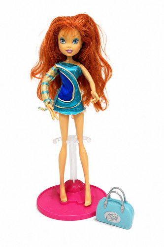 Winx club bloom - poupée, rousse