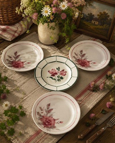 Lot assiettes creuses - de,