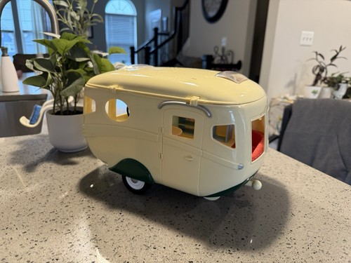 Sylvanian families caravan - families,
