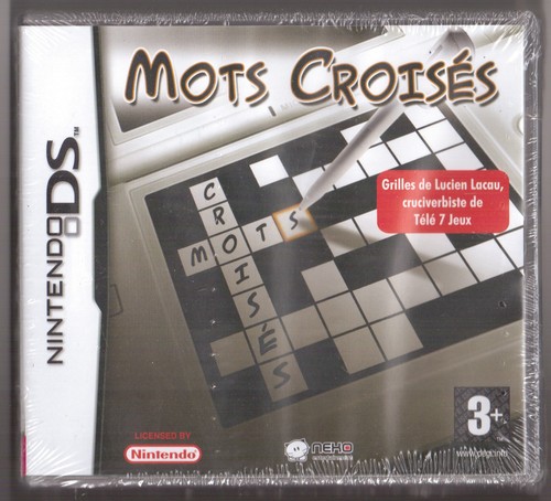 Mots croisés jeu - mots,