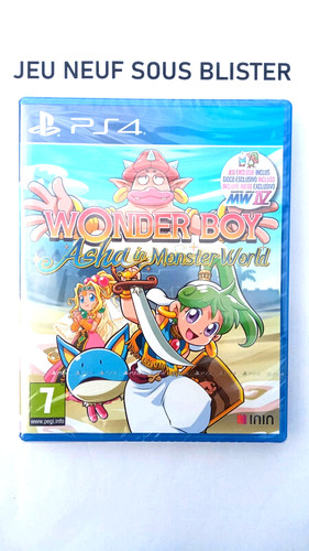 Wonder boy asha monster - boy, in