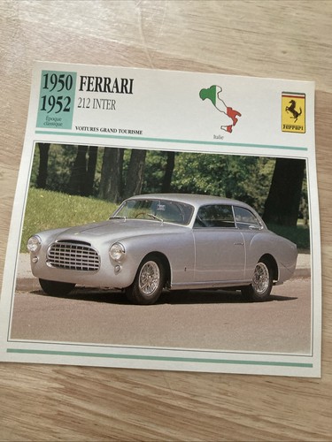 Ferrari 212 inter 1950 - ferrari,