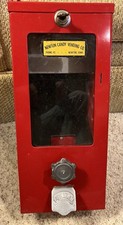 Vintage Penny candy gum gumball vending machine.  Newton. Puritan.