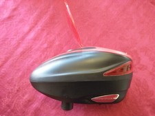 Black & Red Dye Rotor Paintball Hopper Rain Lid Broken