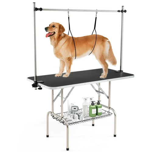 Table toilettage pliable - table,