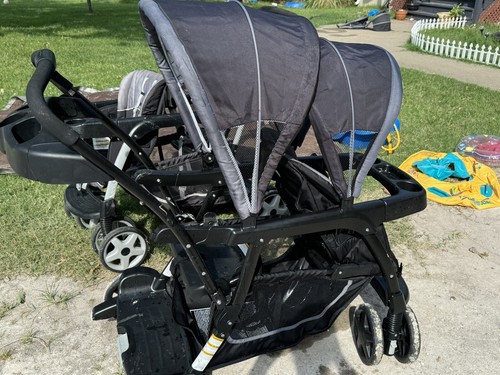 Graco double stroller - double,