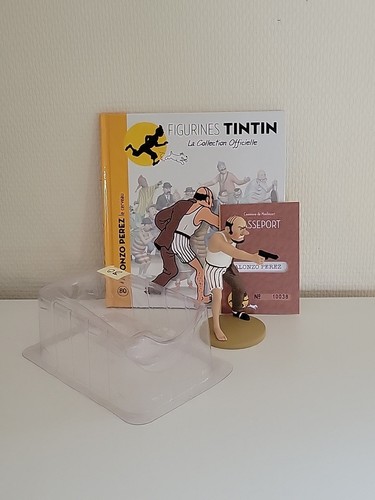 Figurine tintin alonzo - figurine,