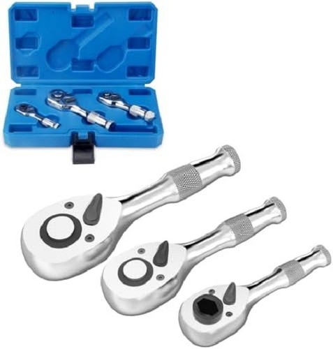 Stubby ratchet handle - stubby, set