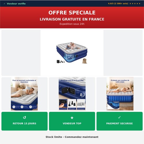 Matelas gonflable personnes - matelas,