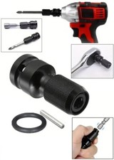 Adaptateur porte embouts 1/4" pour cliquet 1/2" boulonneuse à chocs carré 1/2