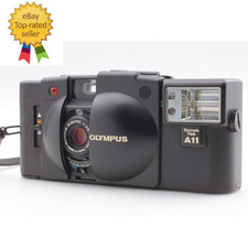 【PRESQUE COMME NEUF】 Appareil photo argentique compact noir Olympus XA2 A11...