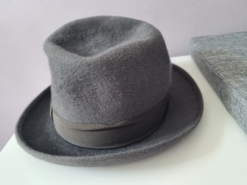 Chapeau borsalino gris - chapeau,