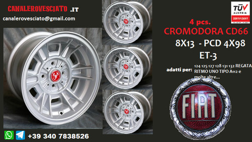 Jantes alu fiat cromodora - alu,